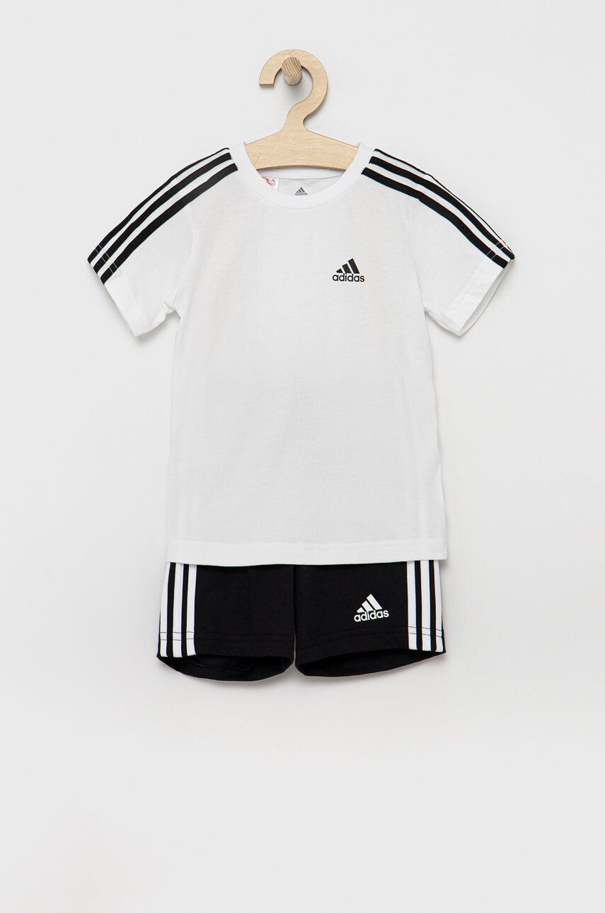 adidas Performance gyerek pamut melegítő szett H65817 fehér - Pepit.hu