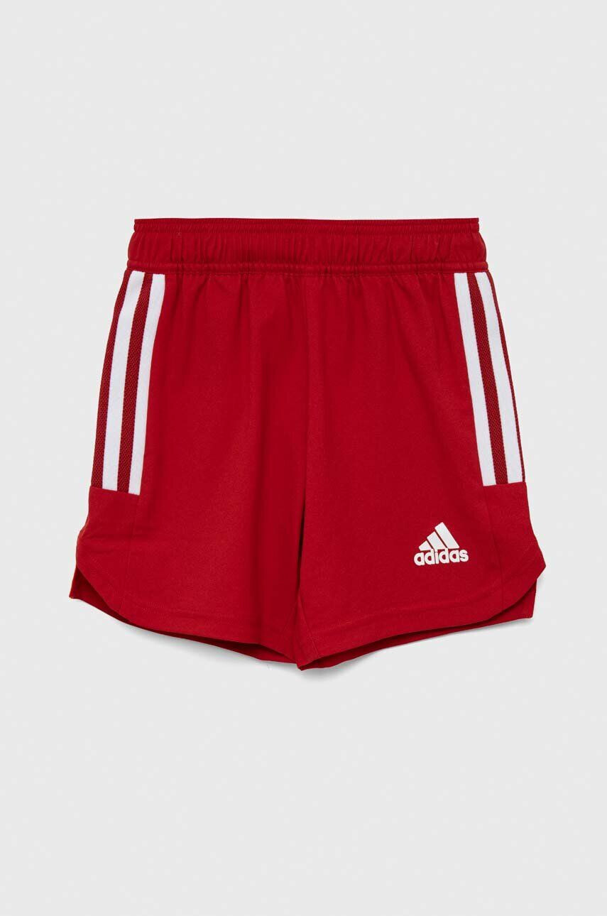 adidas Performance gyerek rövidnadrág CON22 MD SHO Y piros állítható derekú - Pepit.hu