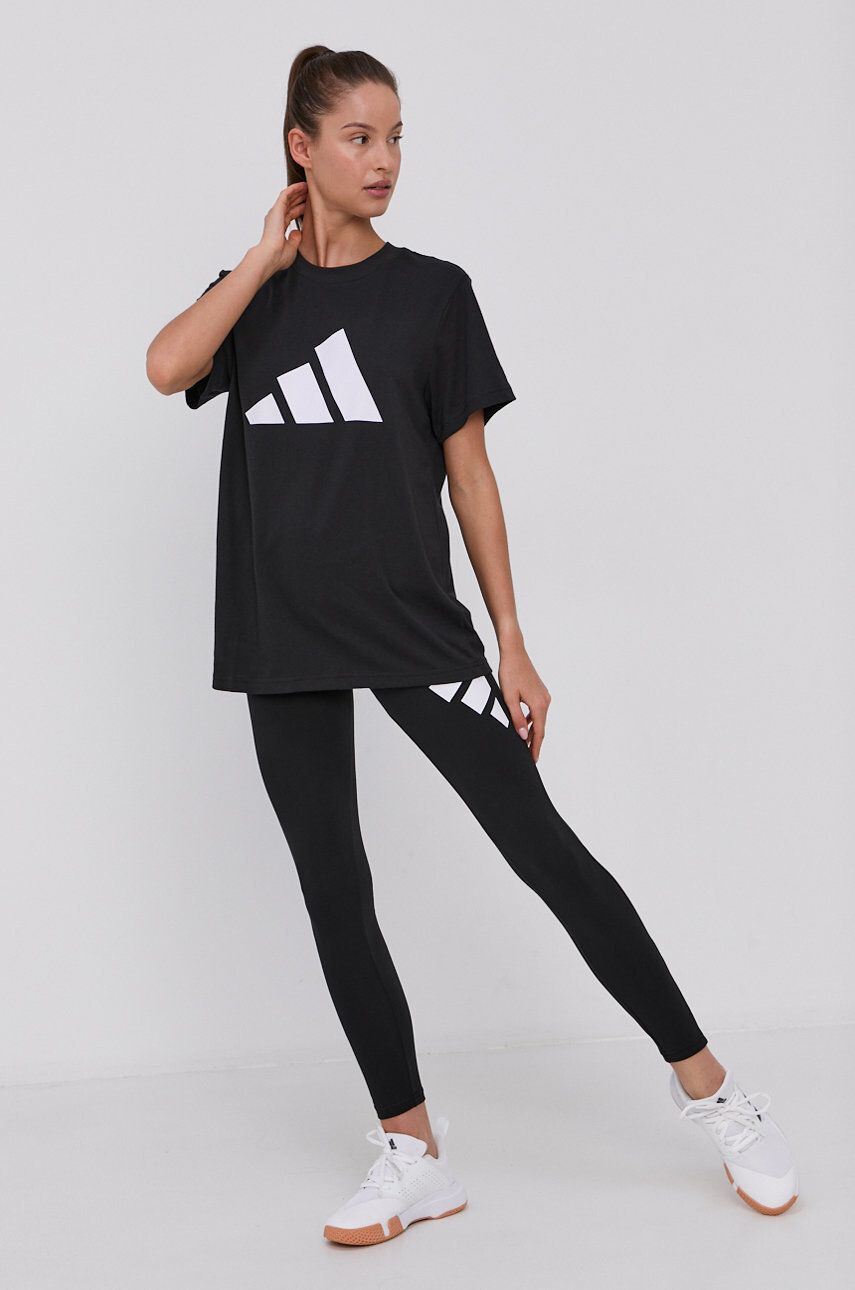 adidas Performance legging GU9696 fekete női nyomott mintás - Pepit.hu