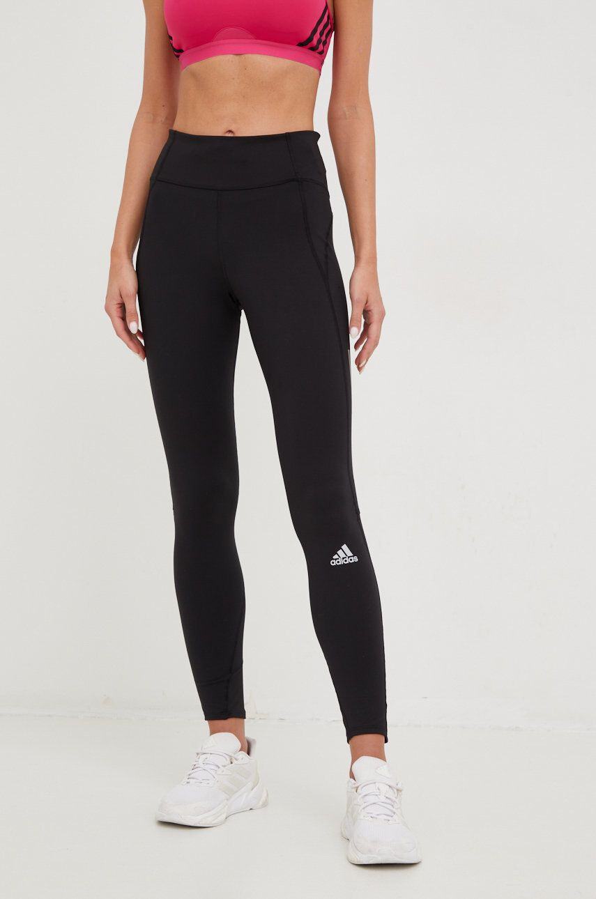 adidas Performance legging futáshoz Own The Run Winter fekete női nyomott mintás - Pepit.hu