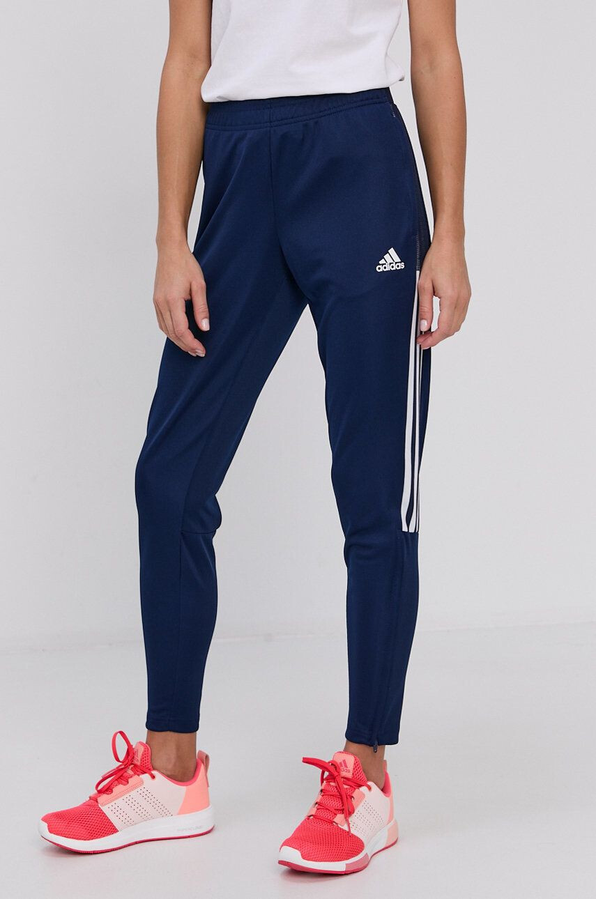 adidas Performance nadrág GM4495 sötétkék női nyomott mintás - Pepit.hu