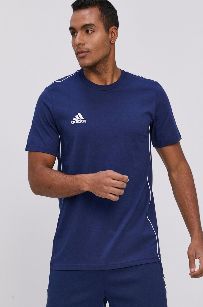 adidas Performance t-shirt sötétkék férfi nyomott mintás - Pepit.hu