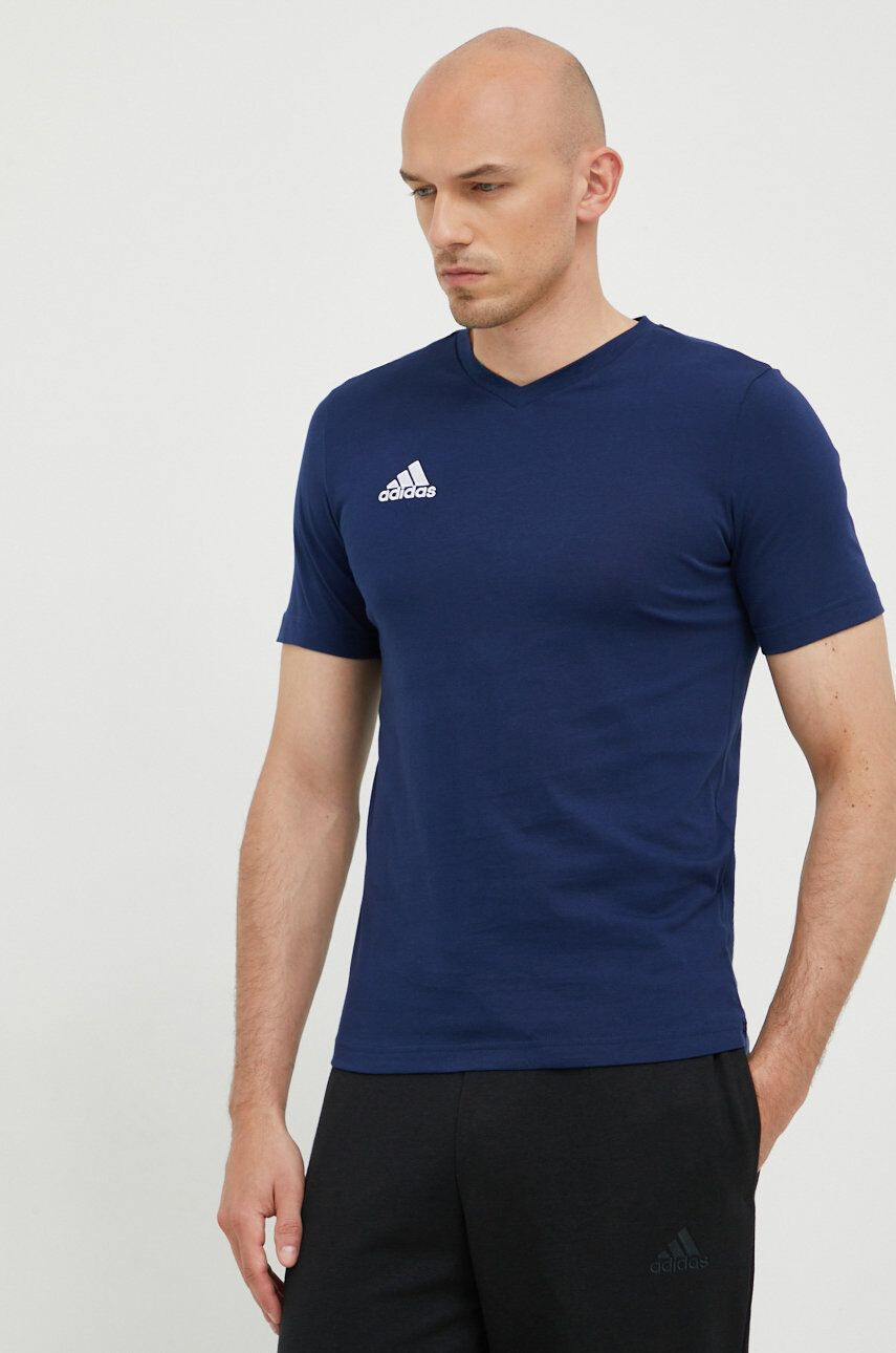 adidas Performance t-shirt Entrada 22 sötétkék férfi sima - Pepit.hu