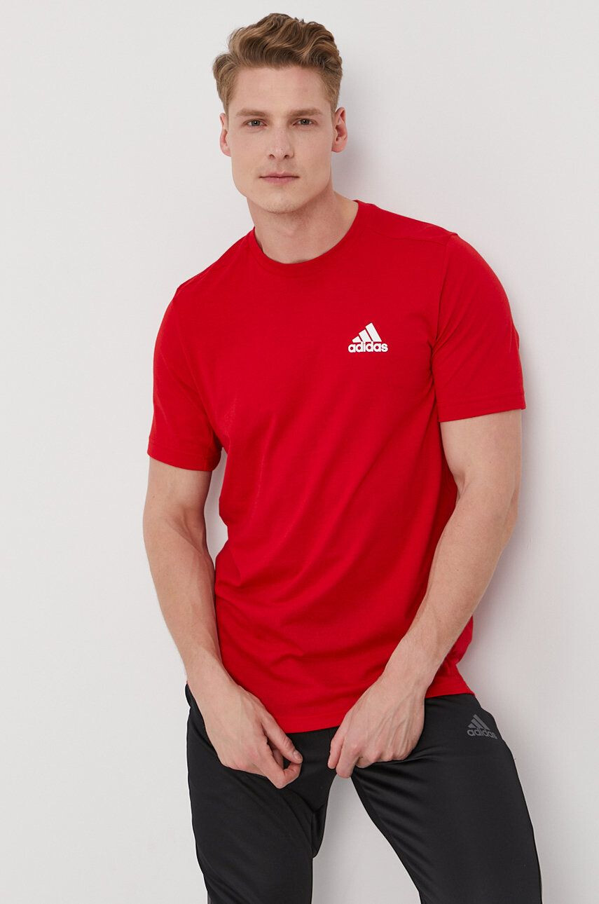 adidas t-shirt bordó férfi nyomott mintás - Pepit.hu