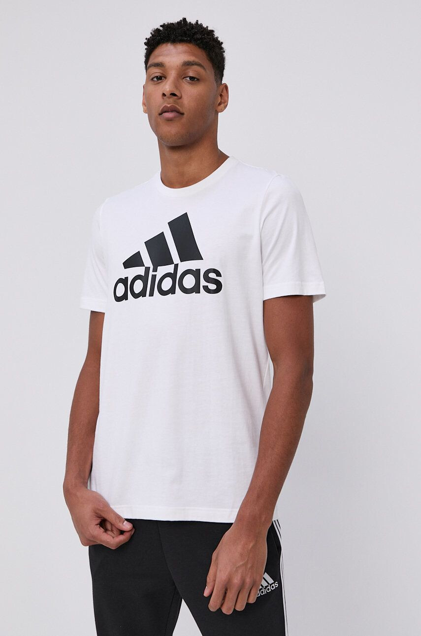 adidas t-shirt női bézs - Pepit.hu