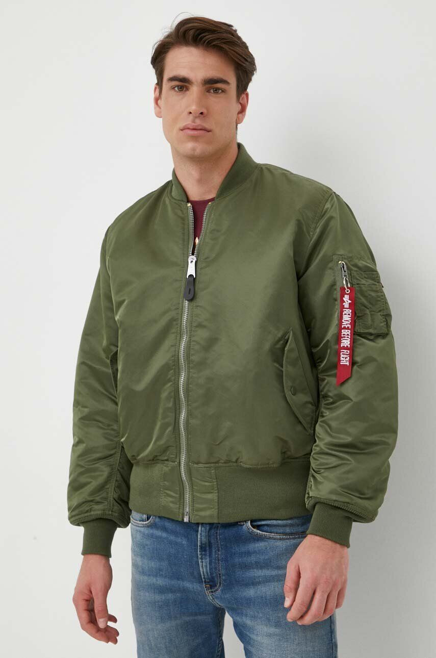 Alpha Industries kifordítható bomber dzseki férfi fekete átmeneti - Pepit.hu