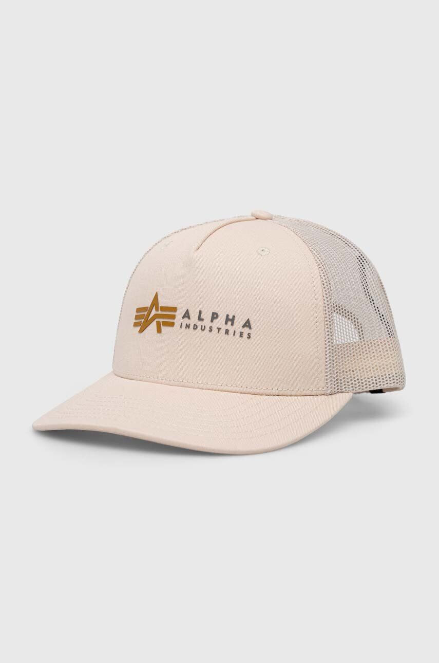 Alpha Industries sapka vastag bézs - Pepit.hu