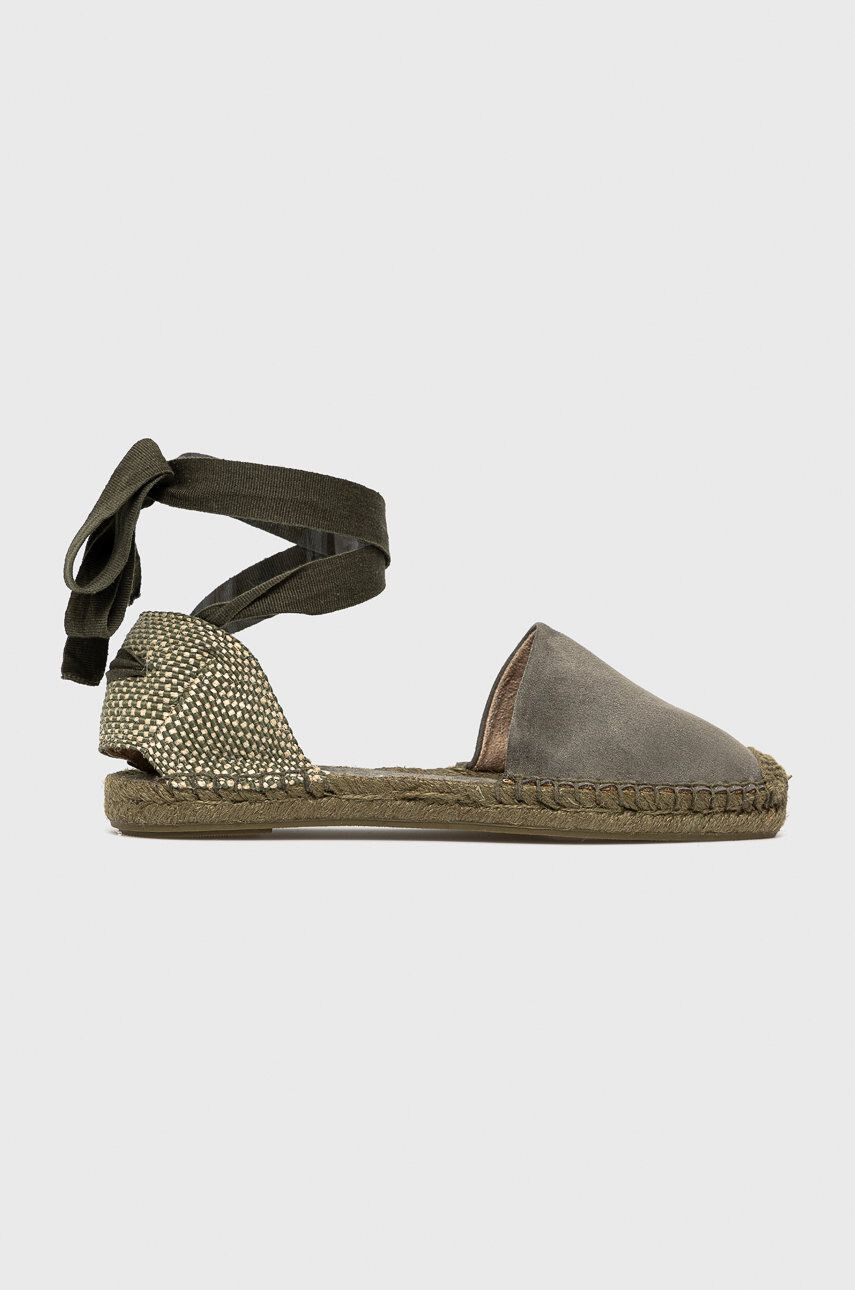 Answear Lab espadrilles zöld - Pepit.hu