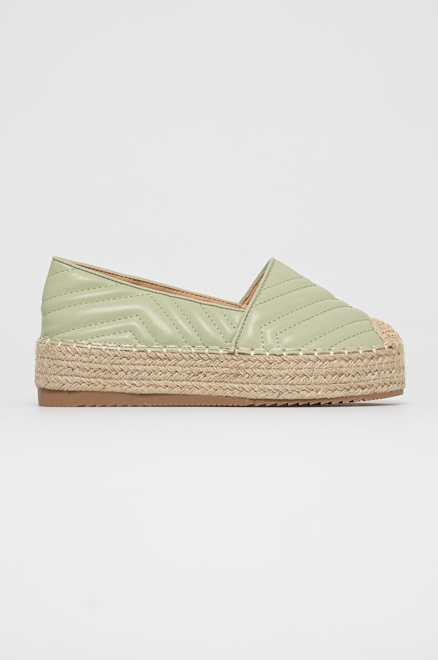 Answear Lab espadrilles Buonarotti zöld - Pepit.hu