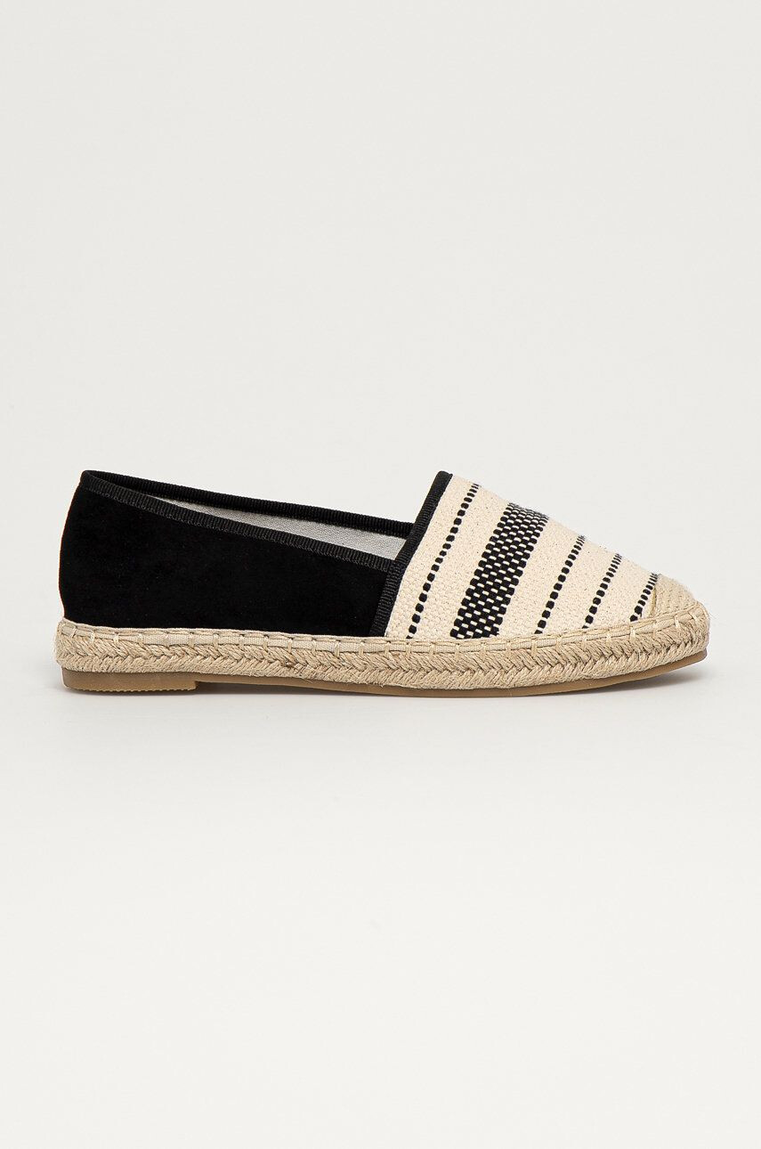 Answear Lab espadrilles Melissa fekete - Pepit.hu