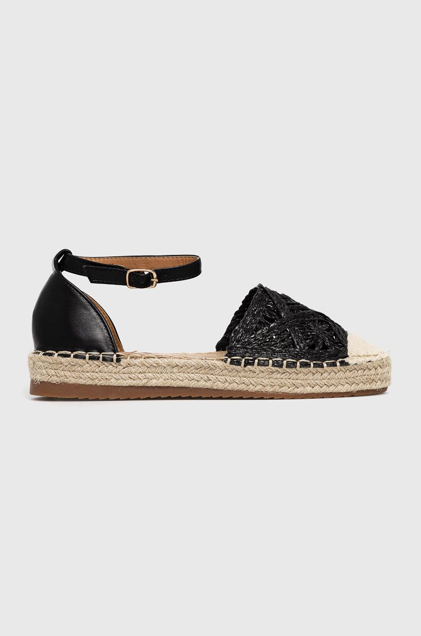 Answear Lab espadrilles Sunsea fekete - Pepit.hu