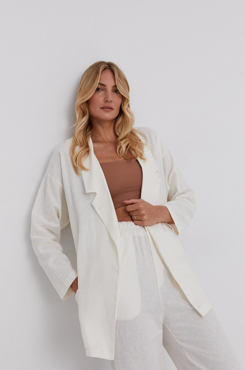 Answear Lab len blézer Pure Linen - Pepit.hu