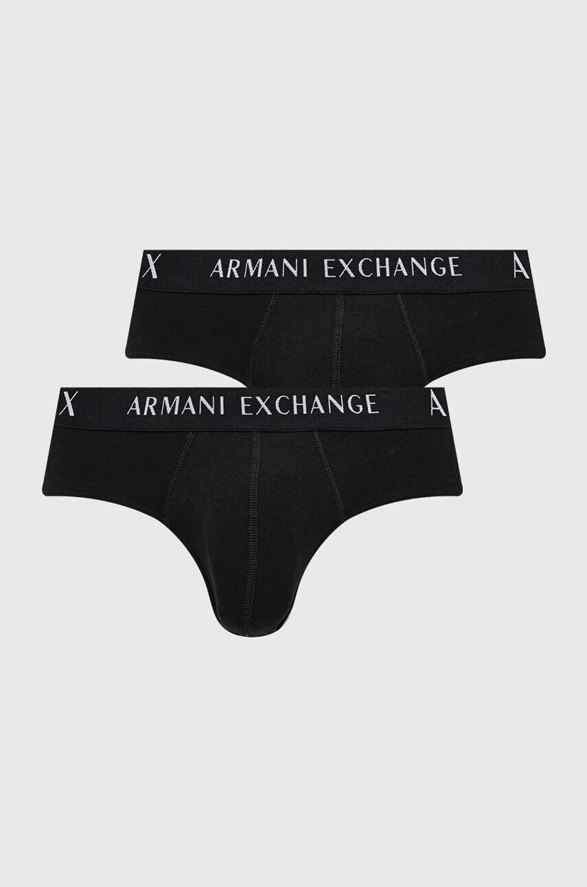 Armani Exchange alsónadrág 2 db fekete férfi - Pepit.hu