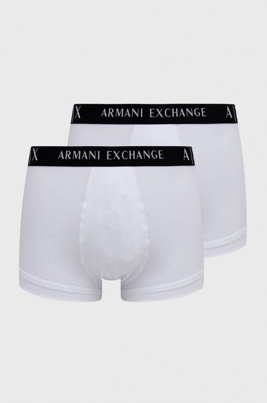 Armani Exchange boxeralsó (2 db) fehér férfi - Pepit.hu