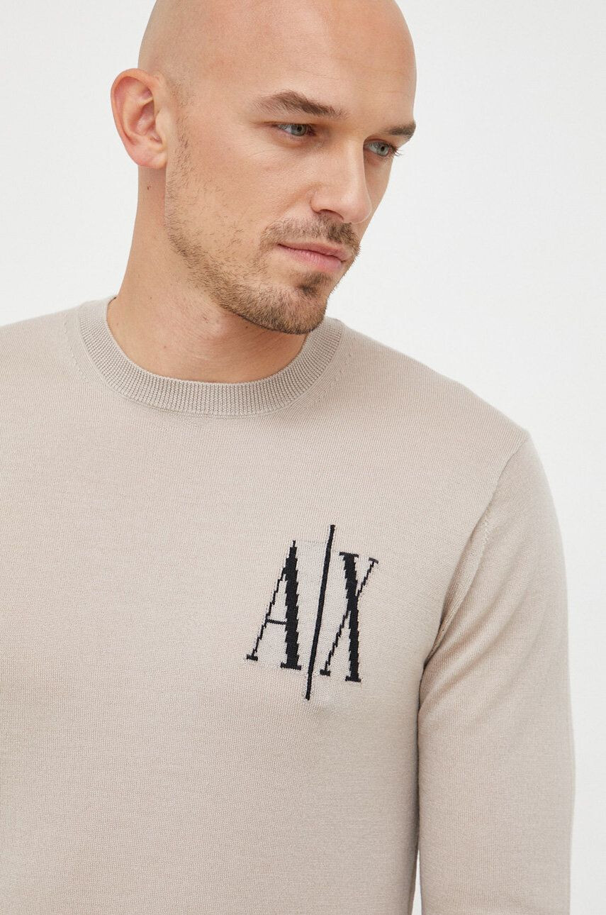 Armani Exchange gyapjú pulóver - Pepit.hu