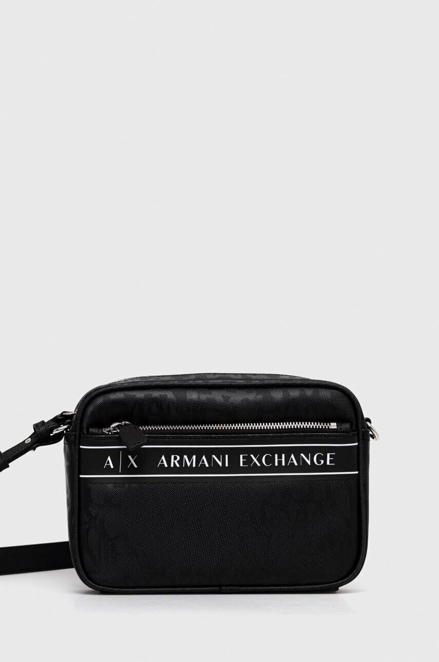 Armani Exchange kézitáska fekete - Pepit.hu