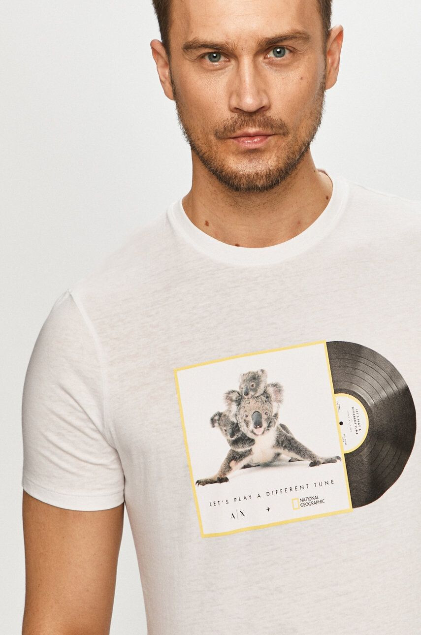 Armani Exchange T-shirt x National Geographic - Pepit.hu