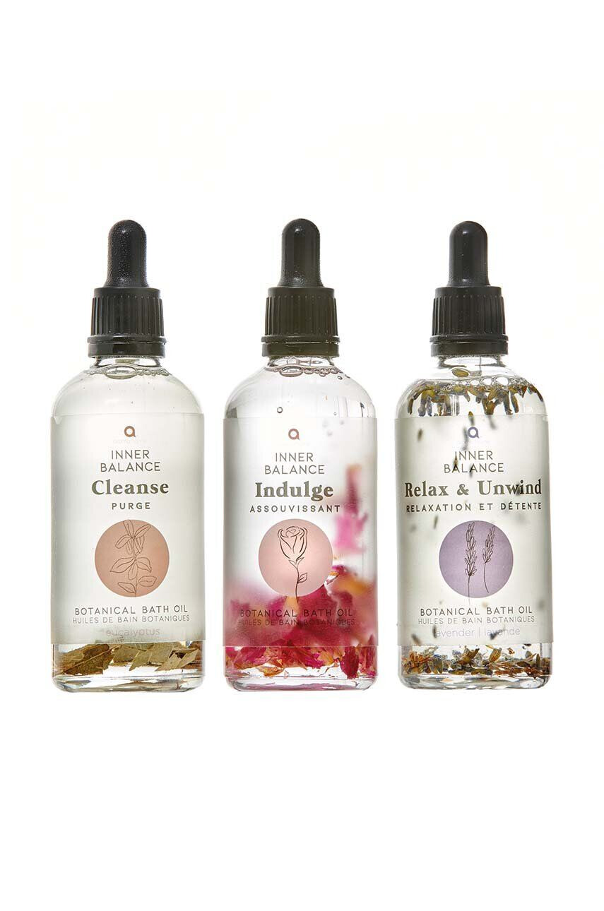 Aroma Home fürdőolaj készlet Inner Balance Unwind Bath Oil Trio 3 db - Pepit.hu