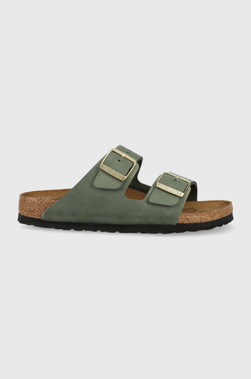 Birkenstock bőr papucs Arizona zöld női 1025762 - Pepit.hu