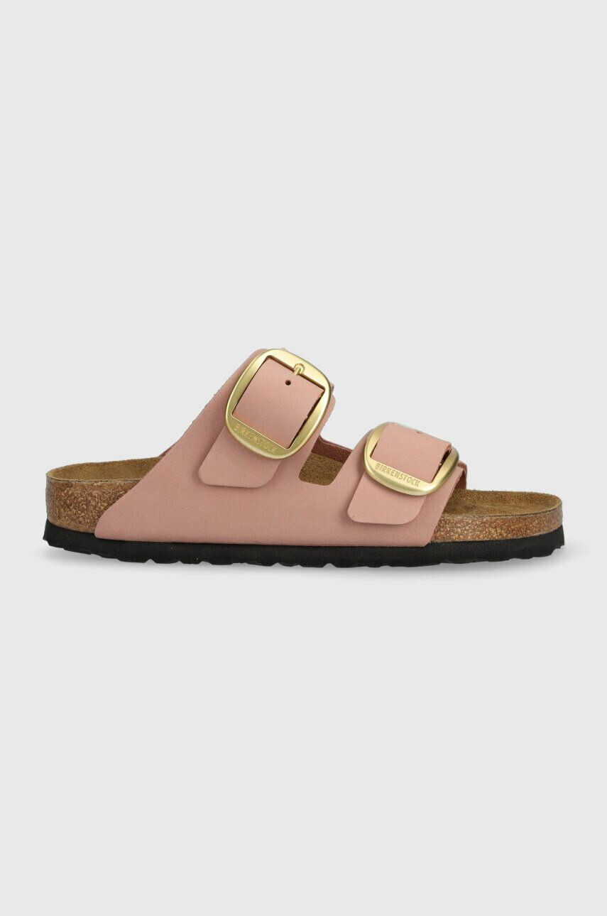 Birkenstock bőr papucs ARIZONA BIG BUCKLE rózsaszín női 1024074 - Pepit.hu