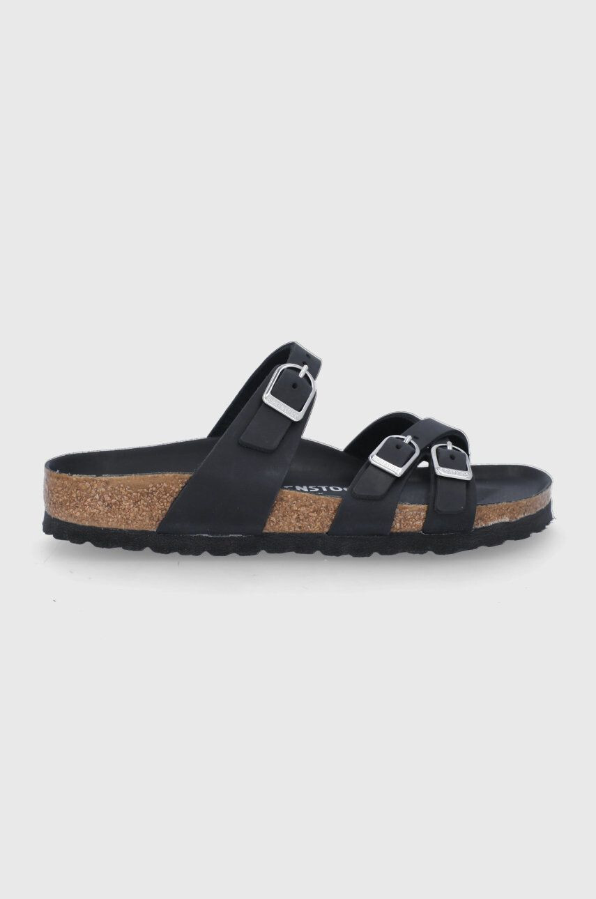 Birkenstock bőr papucs Franca - Pepit.hu