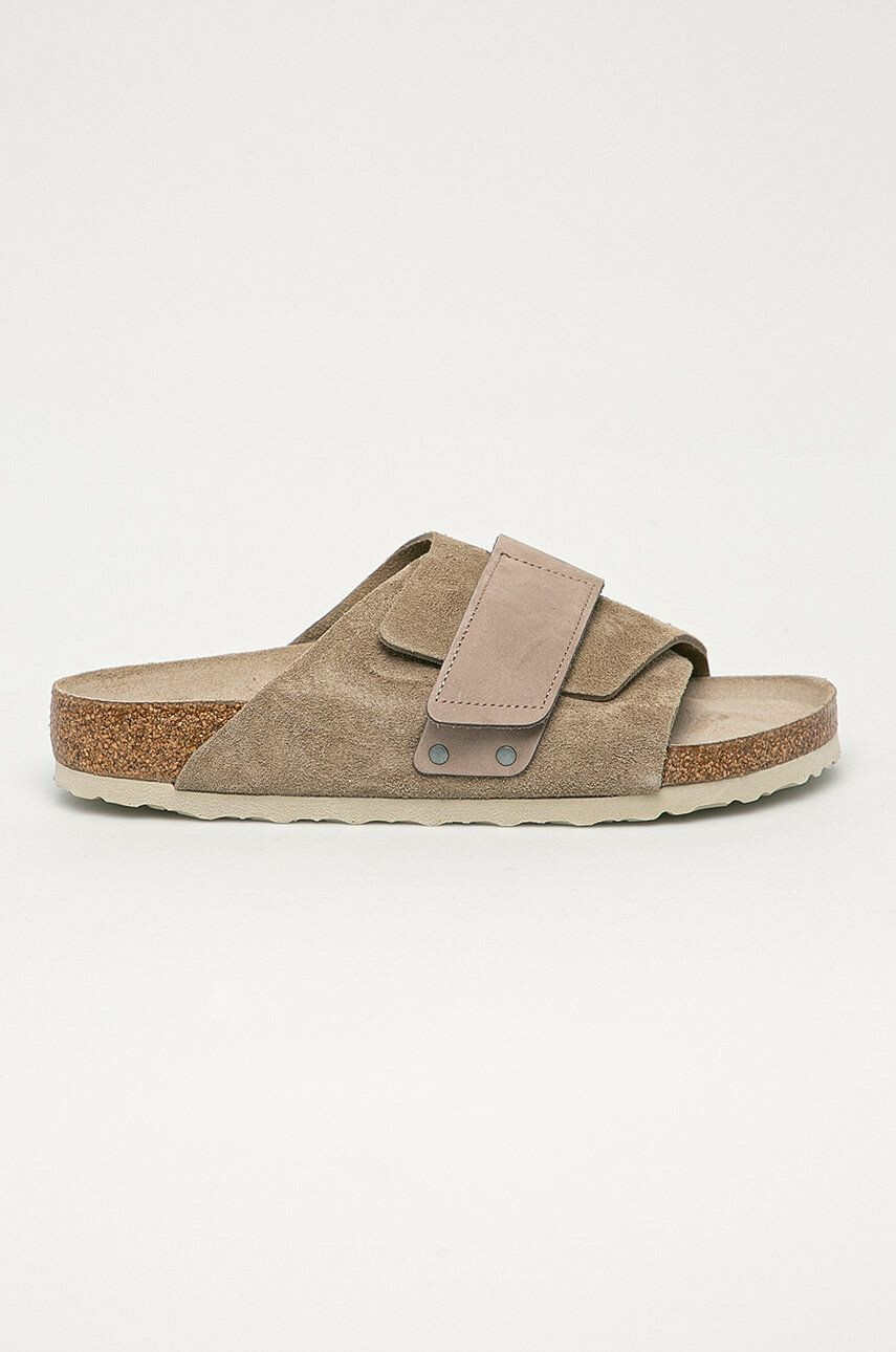 Birkenstock Bőr papucs Kyoto - Pepit.hu