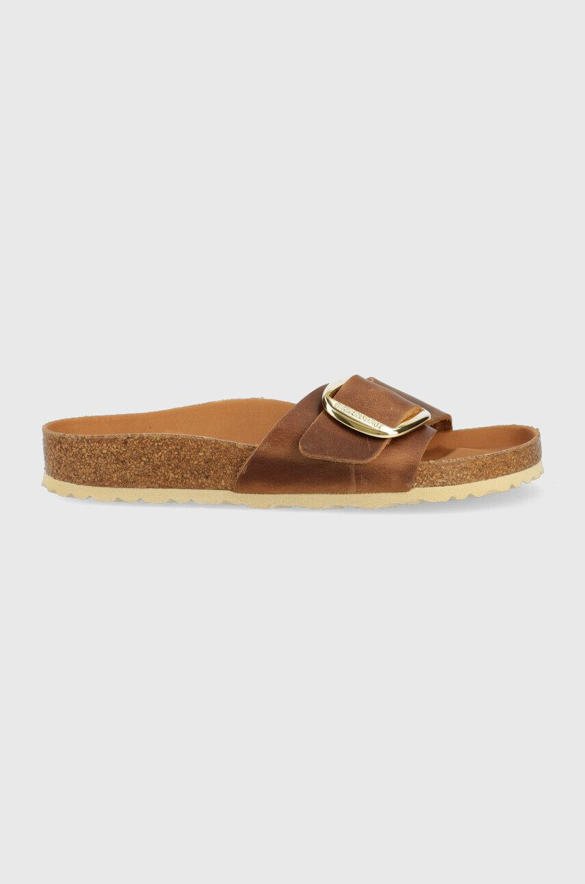 Birkenstock bőr papucs MADRID BIG BUCKLE - Pepit.hu