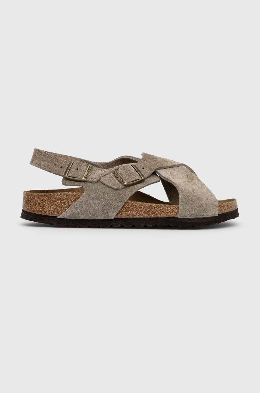 Birkenstock bőr szandál Tulum SFB bézs női 1024110 - Pepit.hu