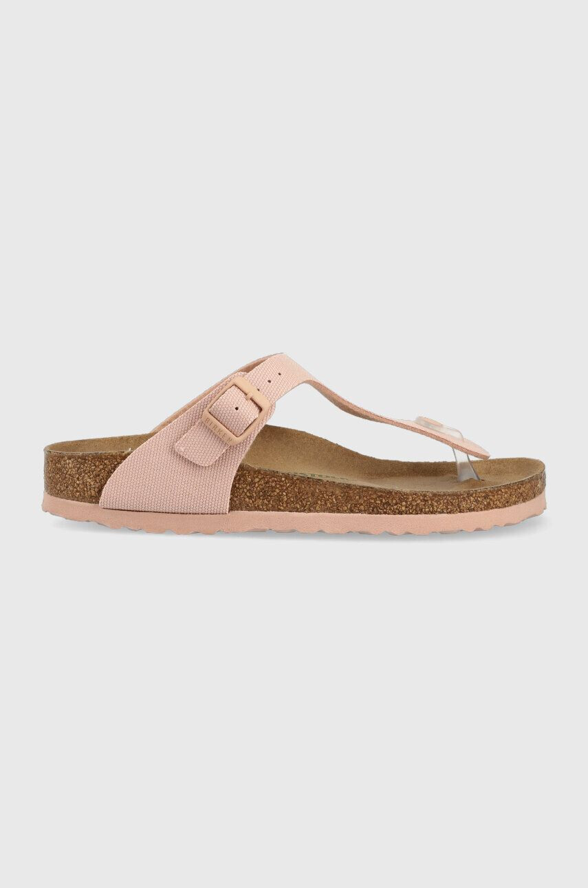 Birkenstock flip-flop Gizeh Rivet Logo rózsaszín női lapos talpú 1024134 - Pepit.hu