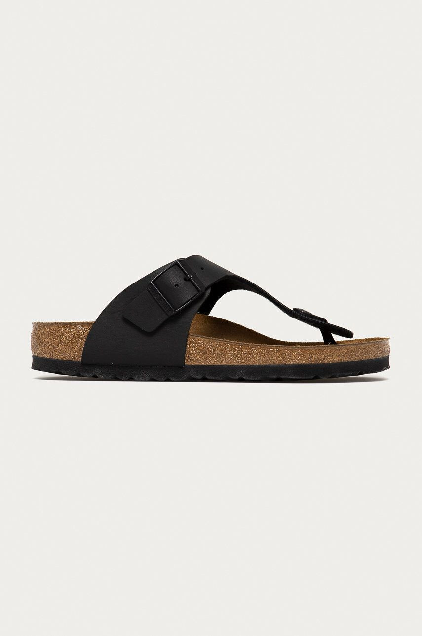 Birkenstock flip-flop Ramses fekete női lapos talpú - Pepit.hu