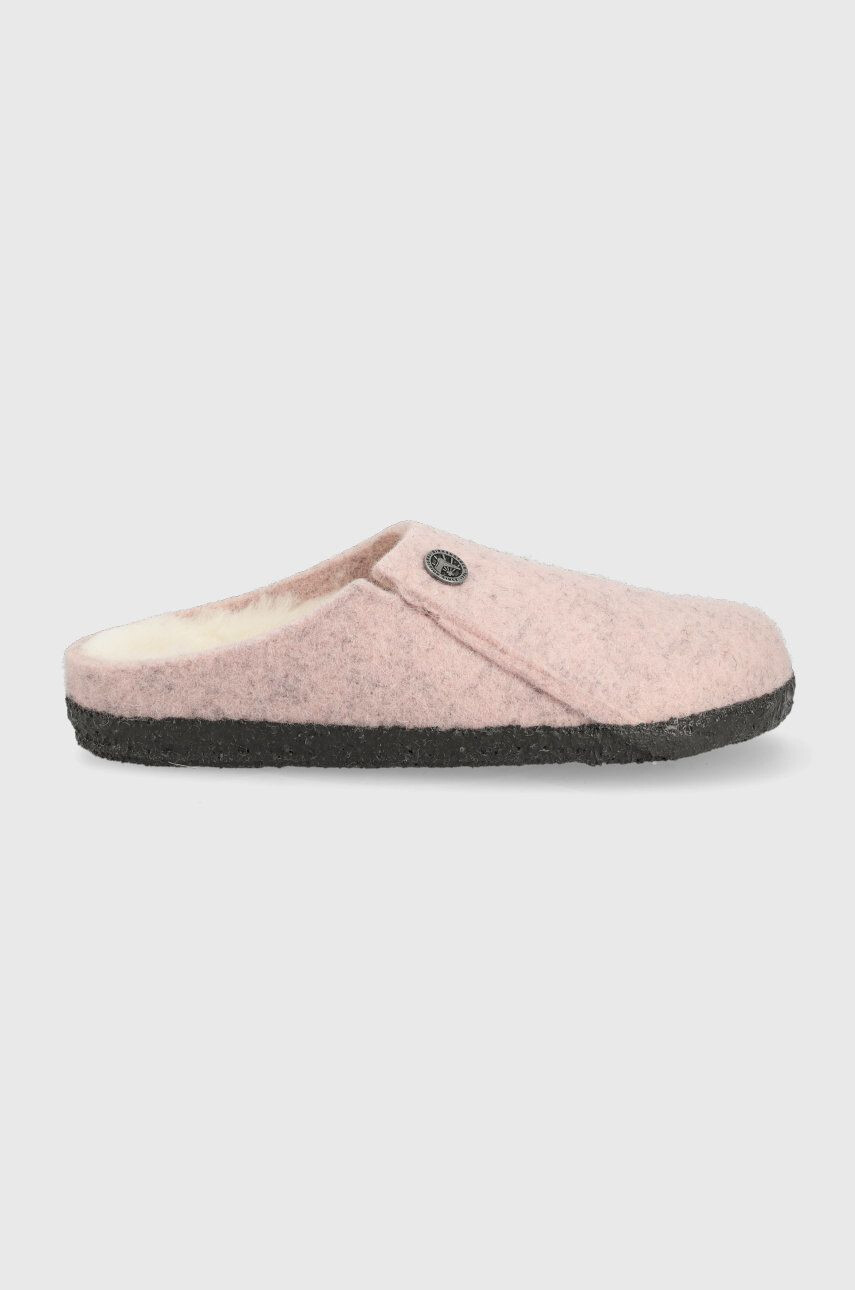 Birkenstock gyerek gyapjú papucs rózsaszín - Pepit.hu