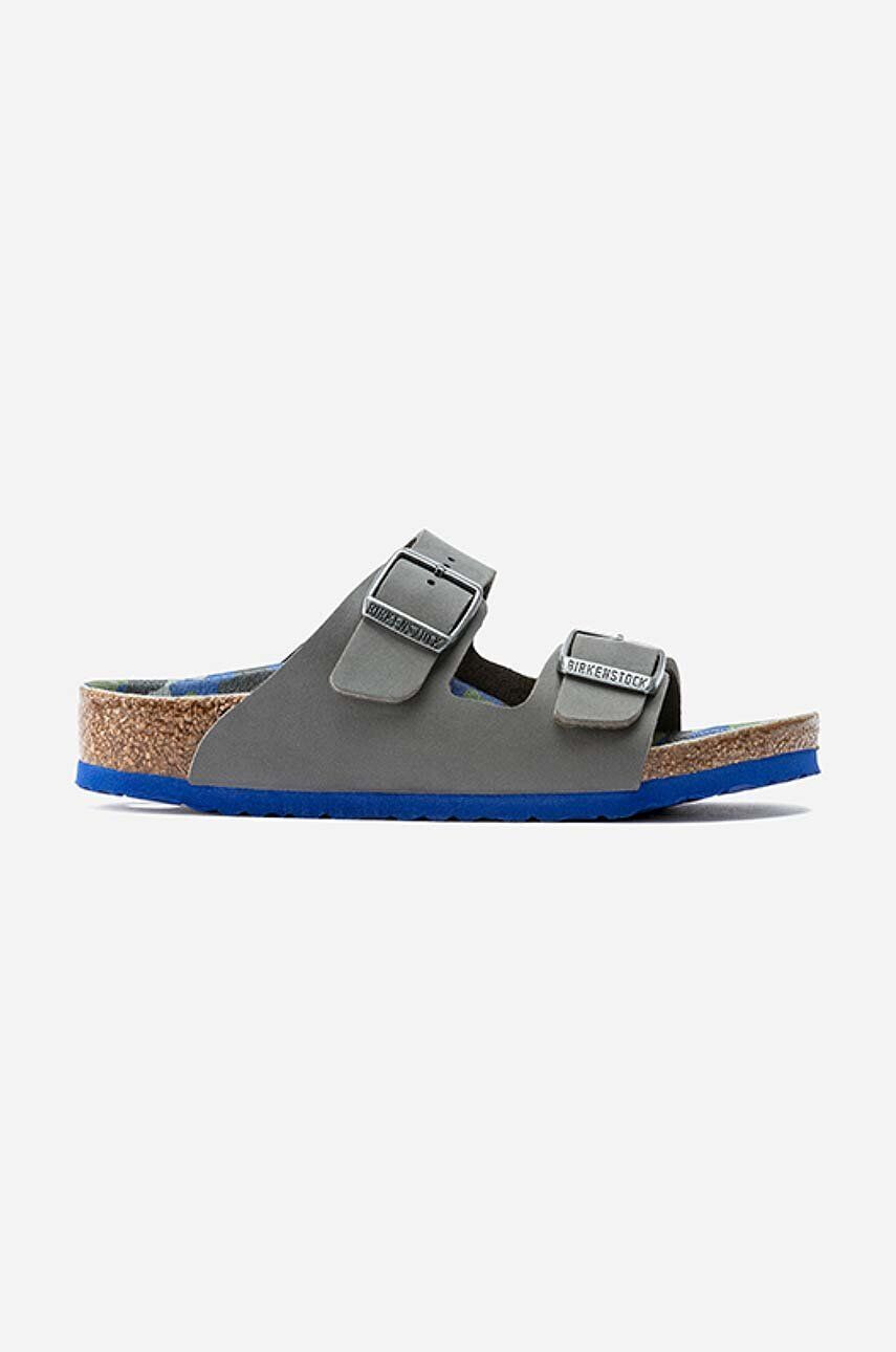 Birkenstock gyerek papucs Arizona Desert Soil szürke - Pepit.hu