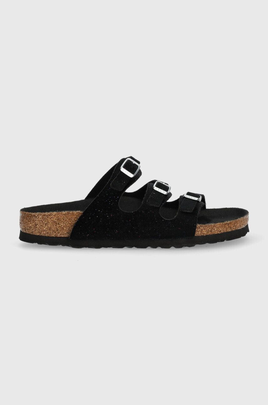 Birkenstock gyerek papucs Florida fekete - Pepit.hu