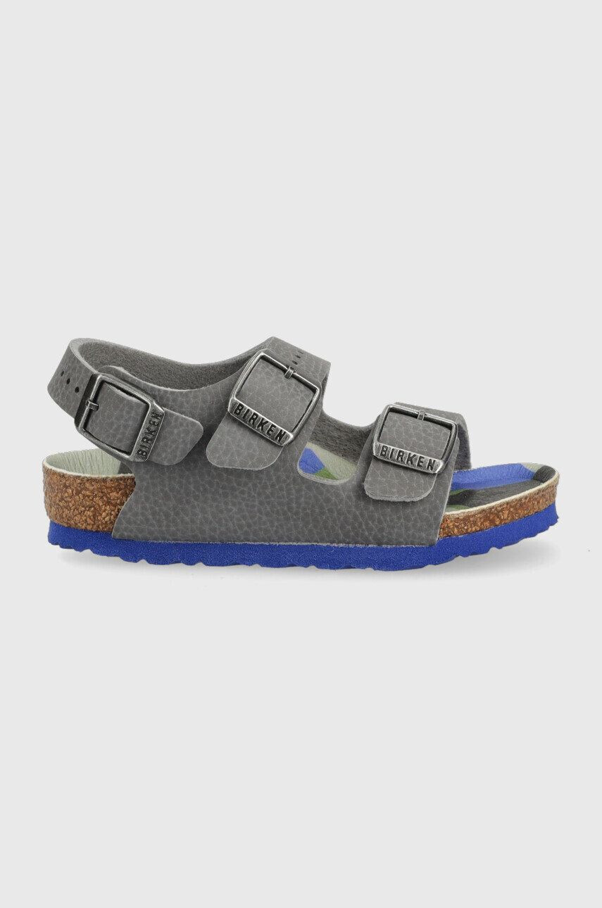 Birkenstock gyerek szandál Milano szürke - Pepit.hu