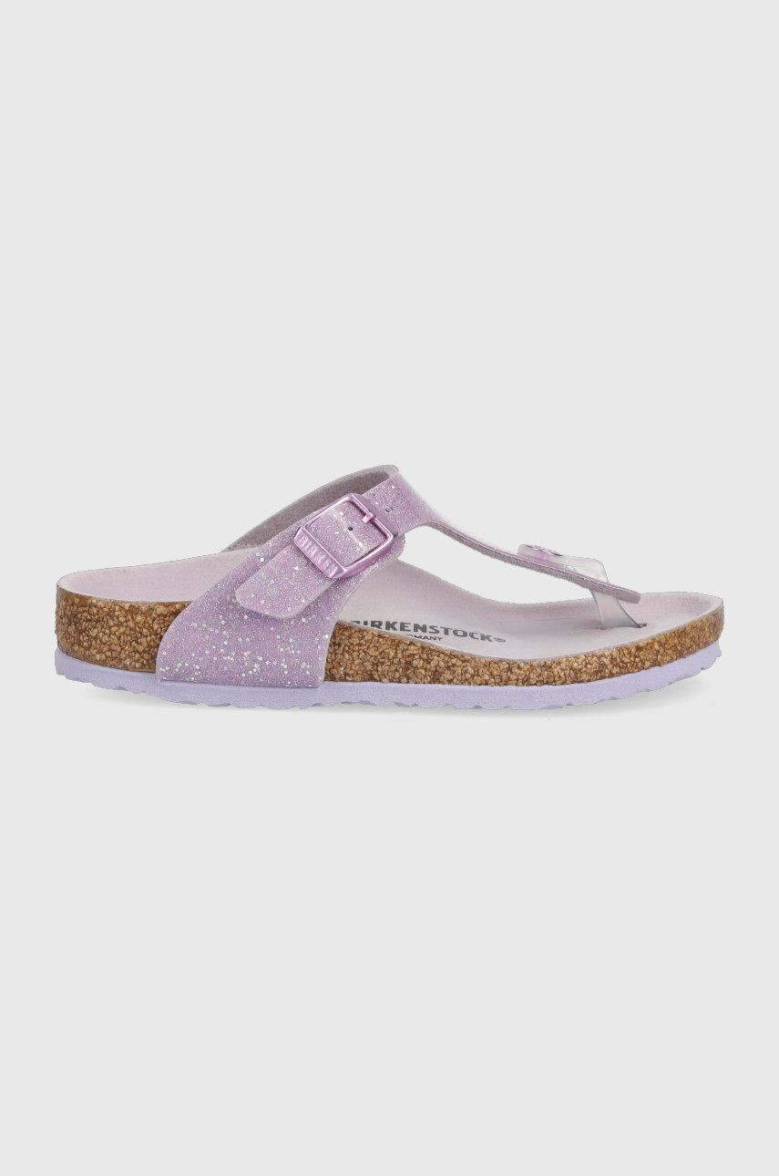 Birkenstock gyerek tangapapucs lila - Pepit.hu