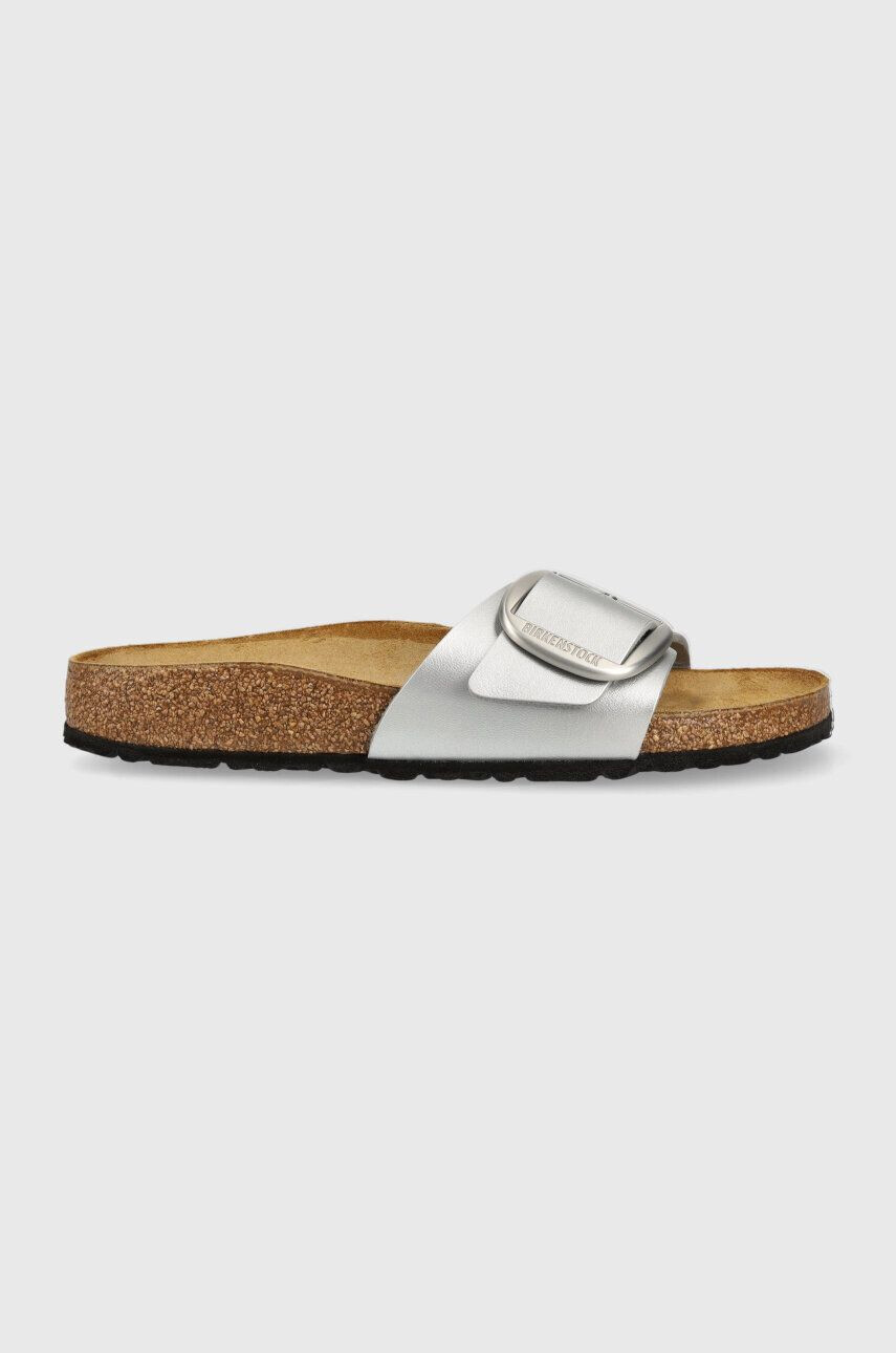 Birkenstock papucs 1025840 ezüst női Madrid BB - Pepit.hu