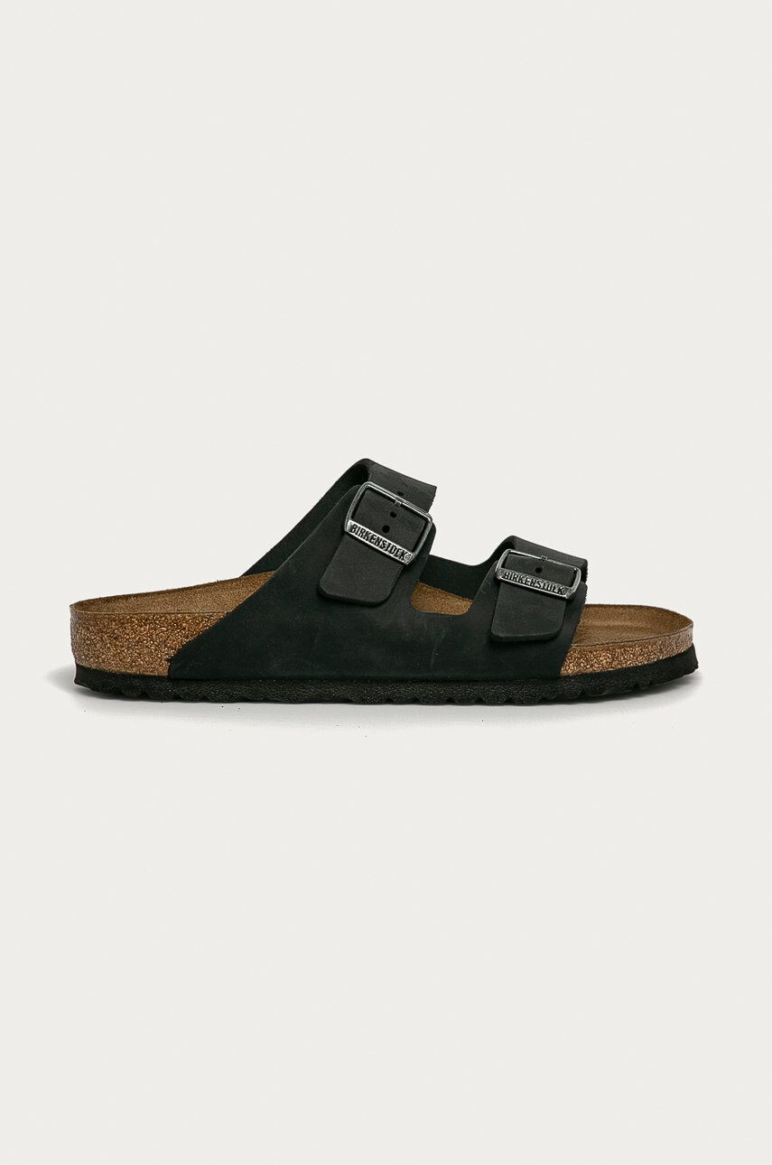 Birkenstock nubuk papucs Arizona fekete - Pepit.hu