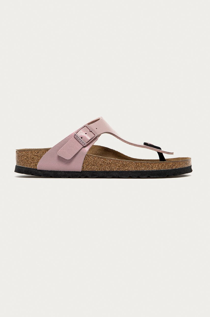 Birkenstock papucs lila női lapos talpú - Pepit.hu