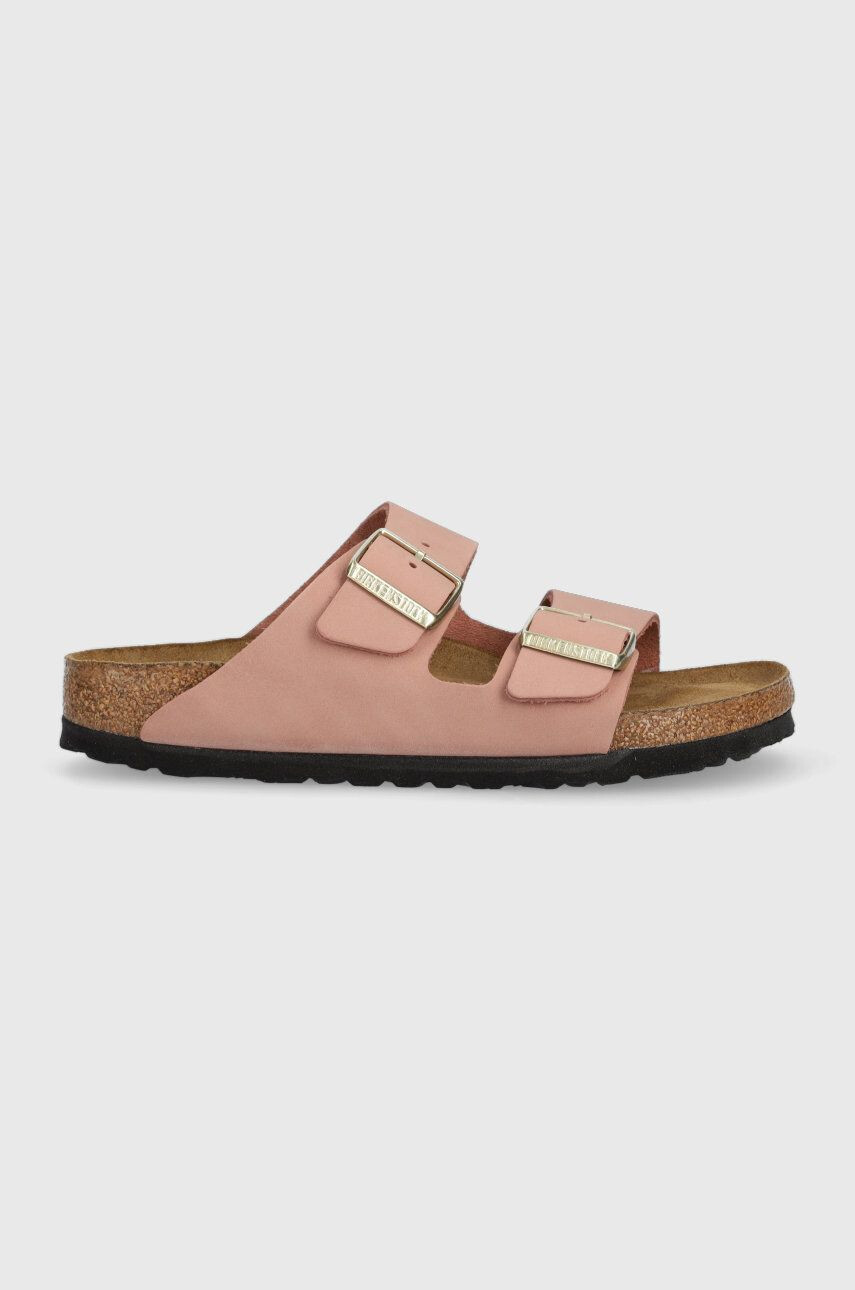 Birkenstock papucs velúrból Arizona SFB rózsaszín női 1024219 - Pepit.hu