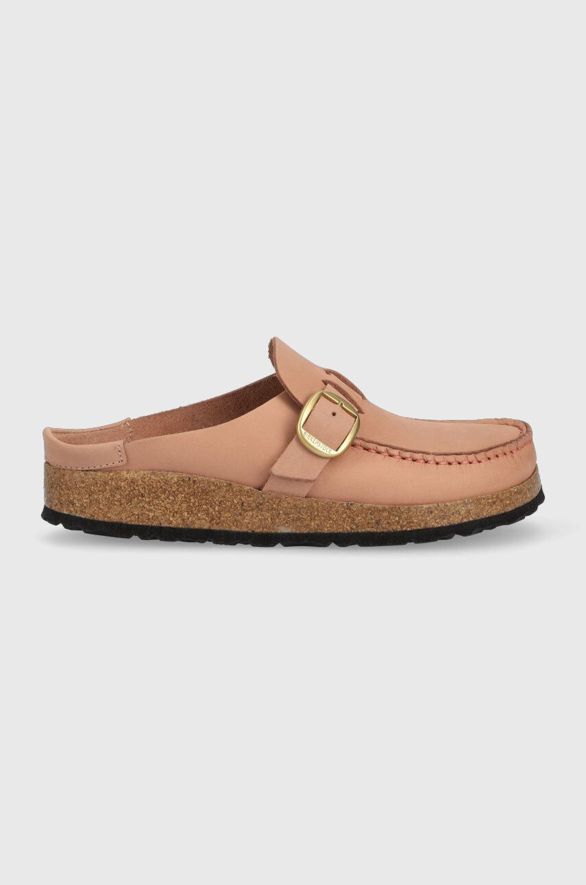 Birkenstock papucs velúrból BUCKLEY rózsaszín női 1024089 - Pepit.hu