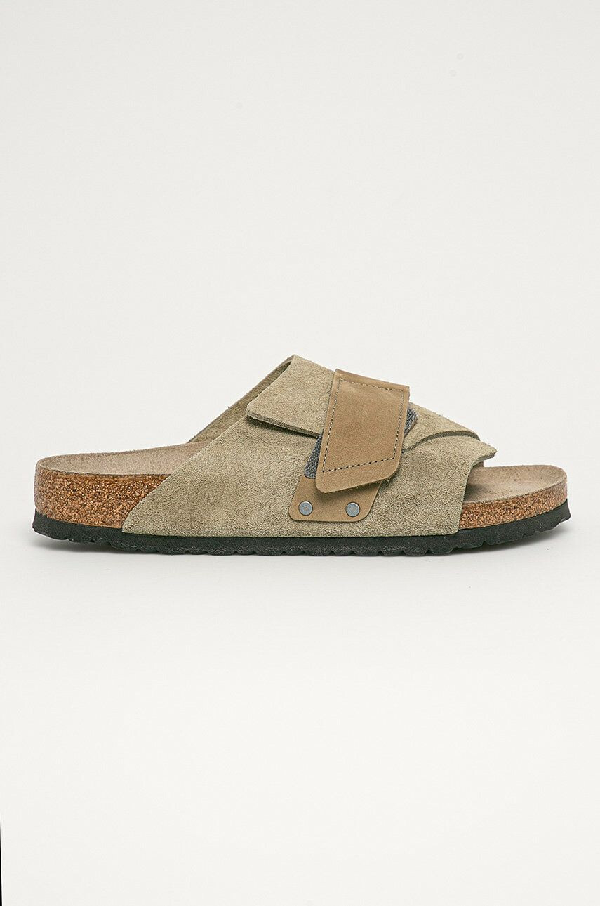 Birkenstock Papucs velúrból Kyoto - Pepit.hu