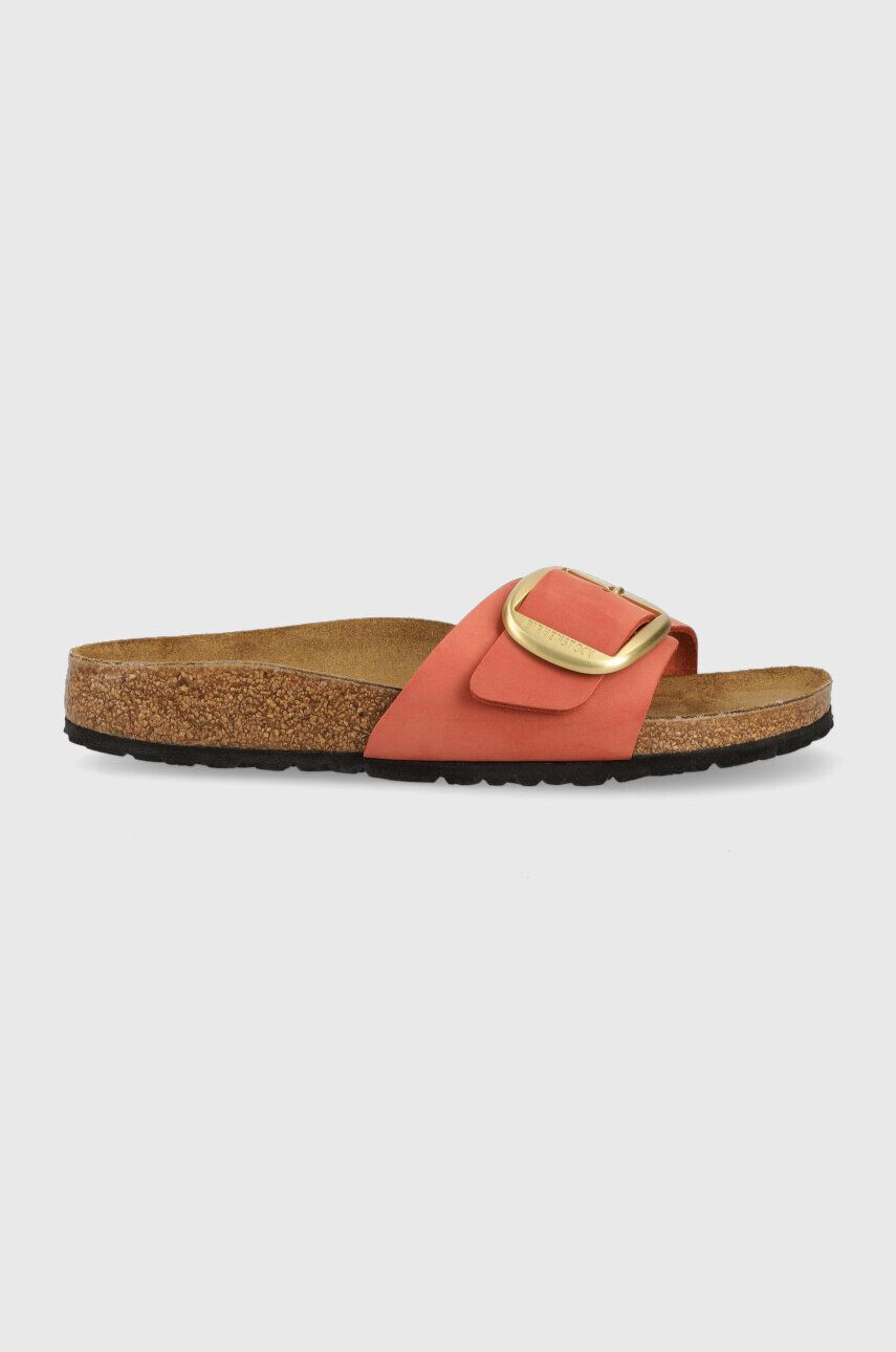 Birkenstock papucs velúrból Madrid narancssárga női 1025407 - Pepit.hu