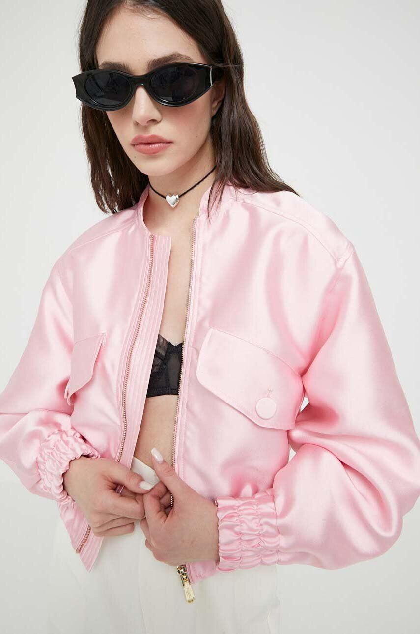 Blugirl Blumarine bomber dzseki női rózsaszín átmeneti - Pepit.hu