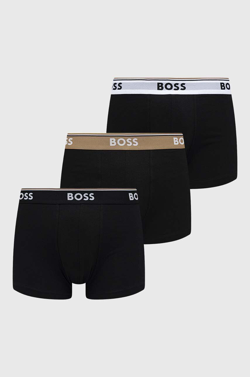 Boss boxeralsó 3 db fekete férfi - Pepit.hu