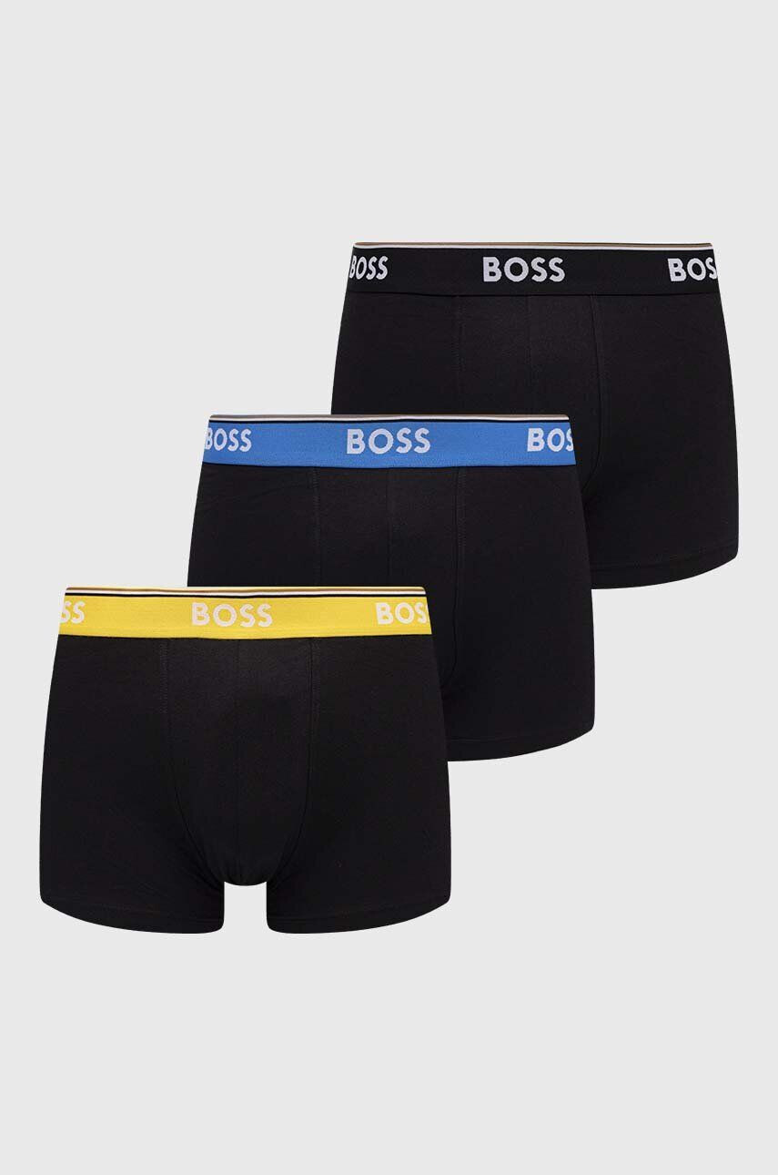 Boss boxeralsó 3 db fekete férfi - Pepit.hu