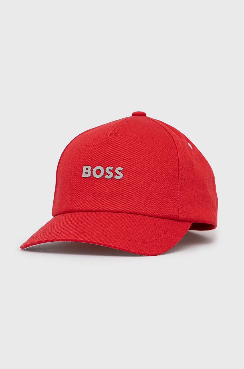 Boss Orange BOSS pamut sapka Boss Casual piros nyomott mintás - Pepit.hu