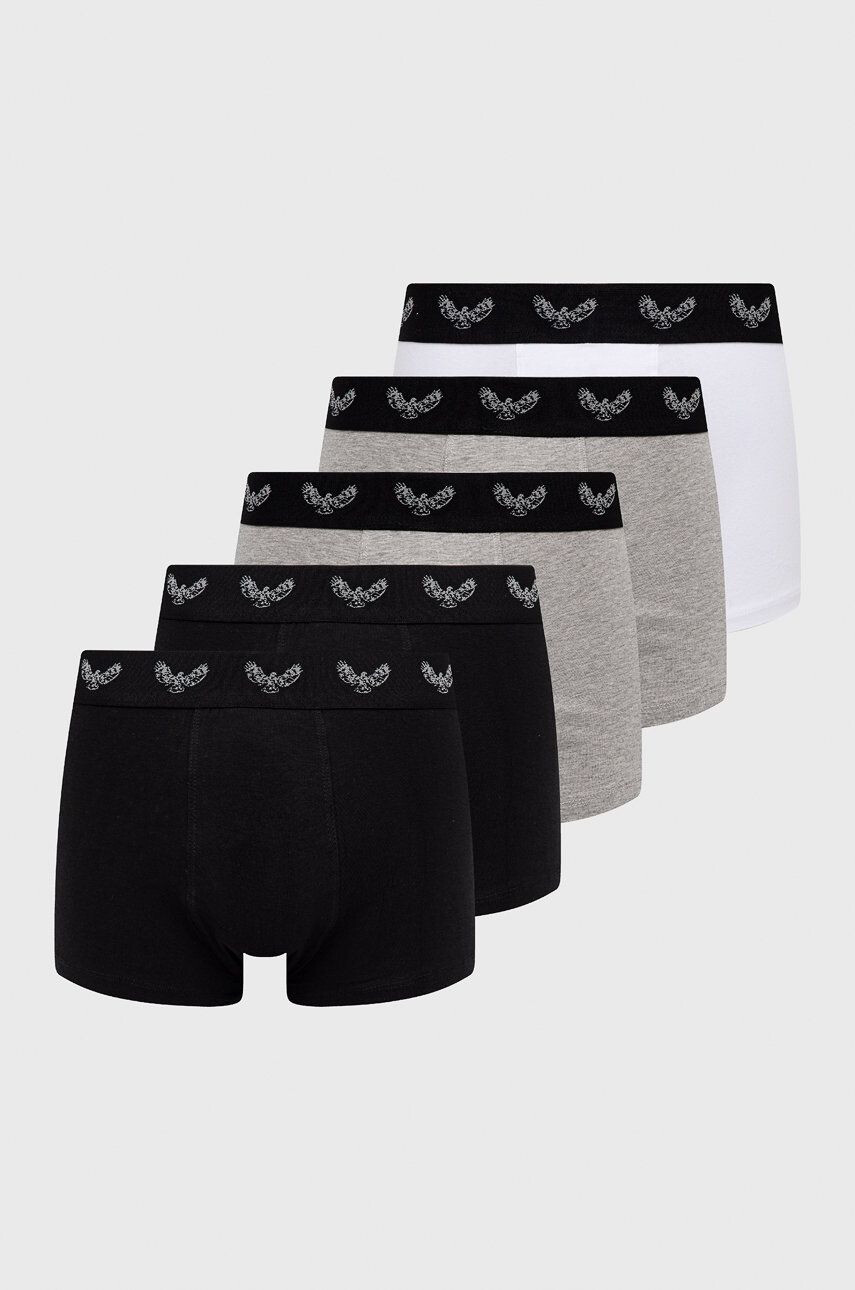 Brave Soul boxeralsó (5-pack) fekete férfi - Pepit.hu