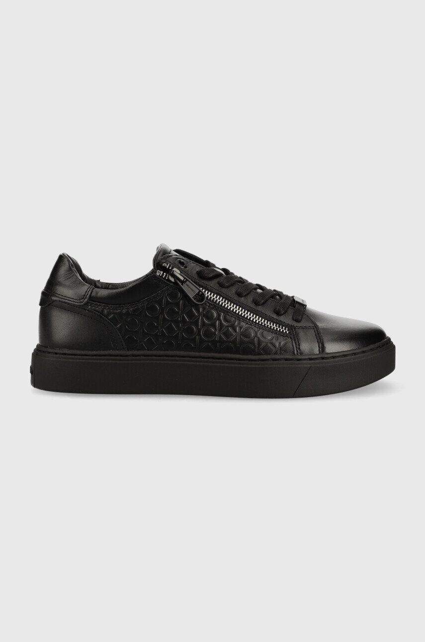 Calvin Klein bőr sportcipő Low Top Lace Up - Pepit.hu