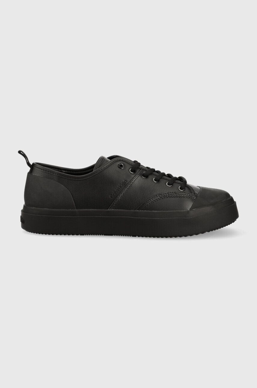 Calvin Klein bőr sportcipő LOW TOP LACE UP LTH fehér HM0HM00930 - Pepit.hu