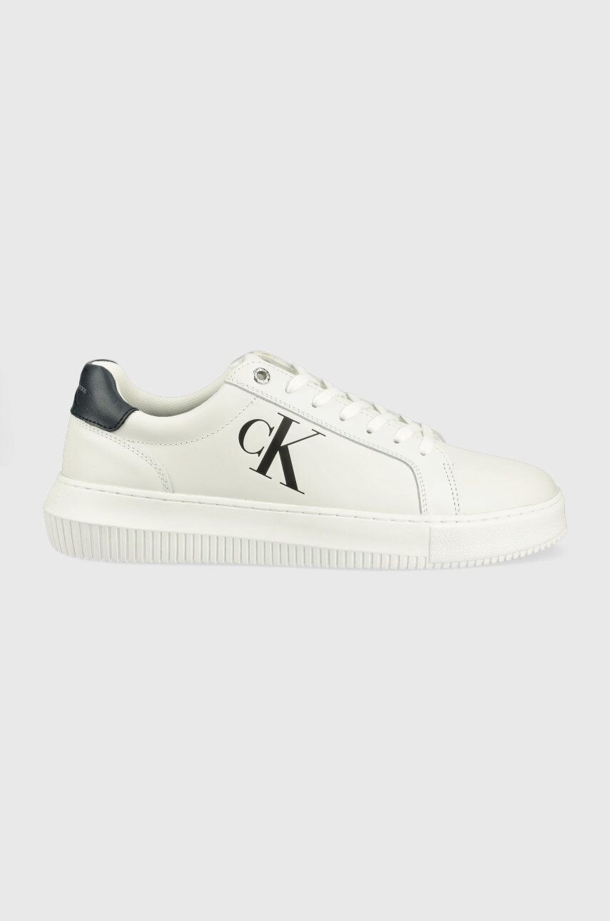 Calvin Klein Jeans bőr sportcipő Chunky Cupsole Laceup Low - Pepit.hu